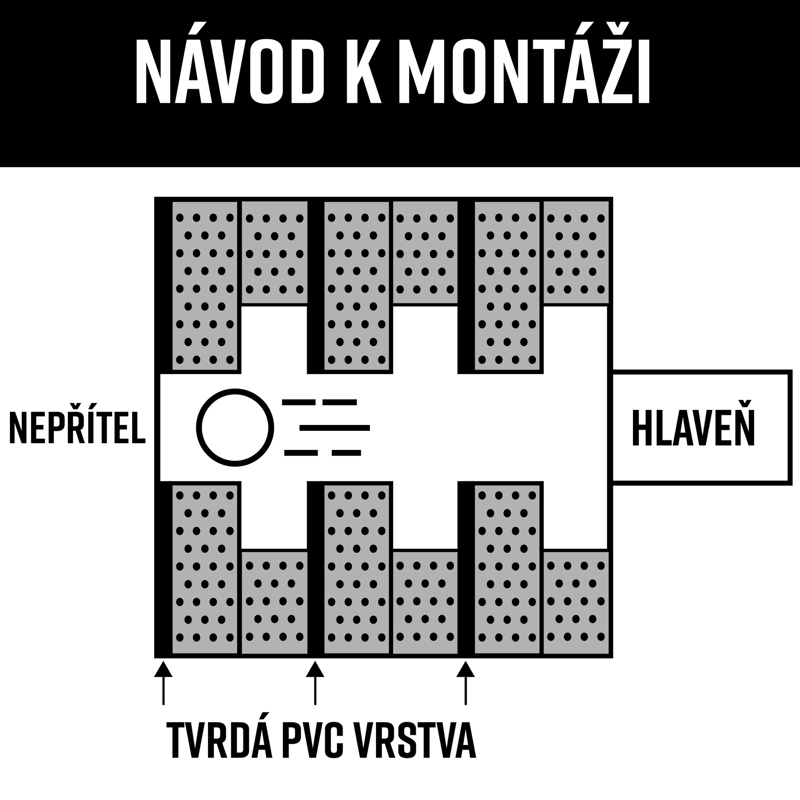 epes vložka tlumič návod